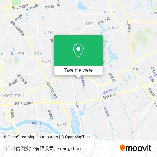 广州佶翔实业有限公司 map