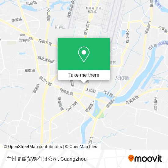 广州晶傲贸易有限公司 map