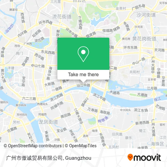 广州市傲诚贸易有限公司 map