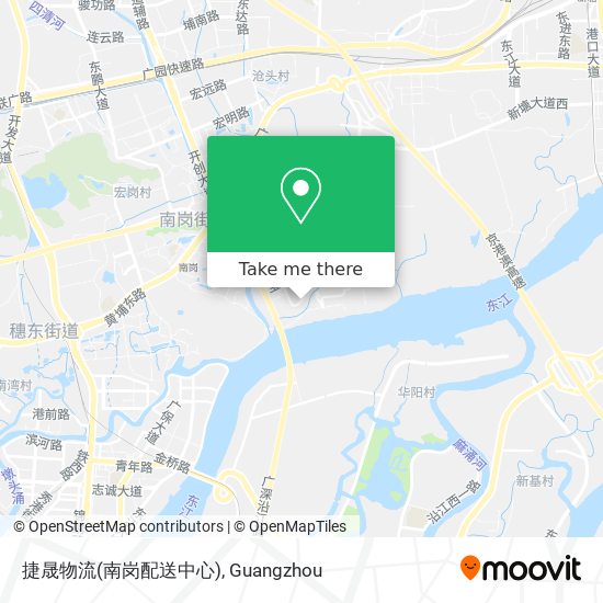 捷晟物流(南岗配送中心) map
