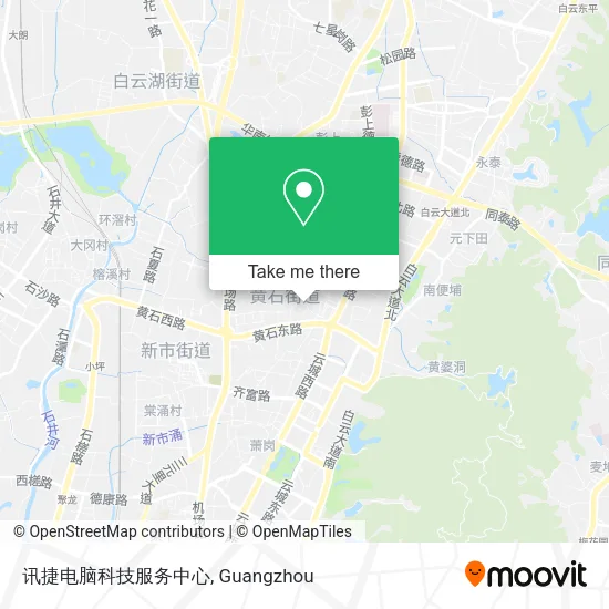 讯捷电脑科技服务中心 map