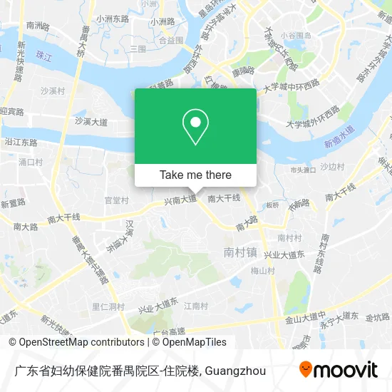 广东省妇幼保健院番禺院区-住院楼 map