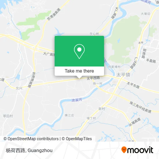 杨荷西路 map