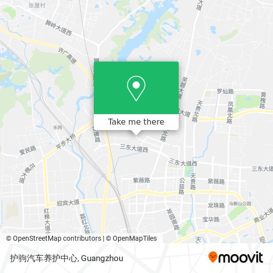 护驹汽车养护中心 map