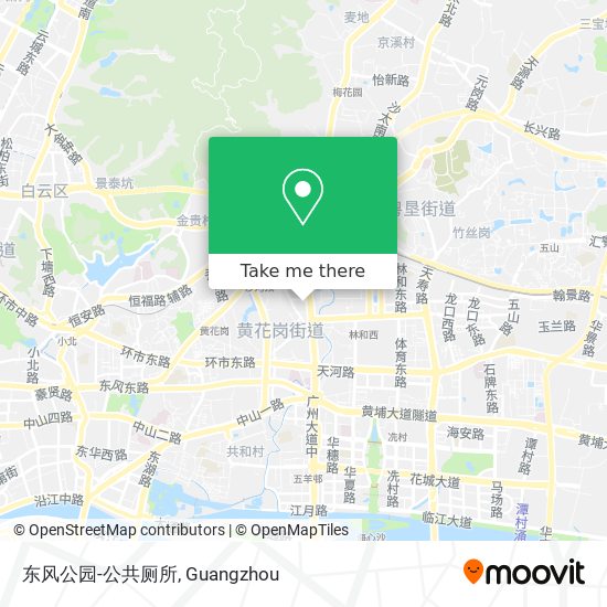 东风公园-公共厕所 map