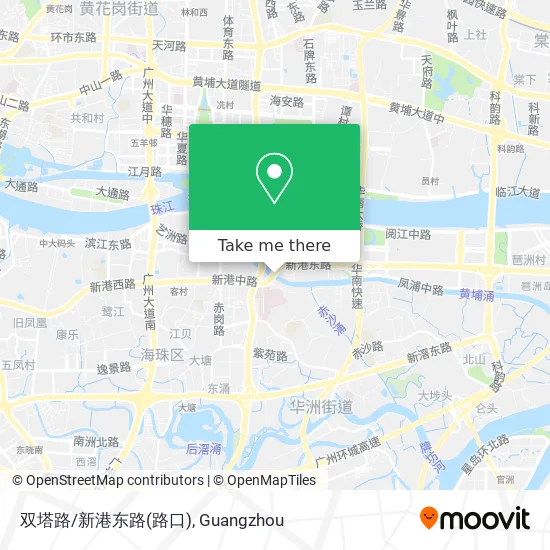 双塔路/新港东路(路口) map