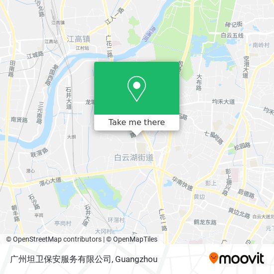 广州坦卫保安服务有限公司 map