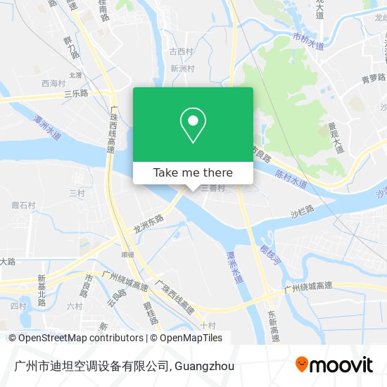 广州市迪坦空调设备有限公司 map