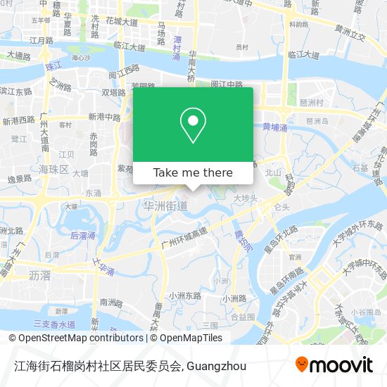 江海街石榴岗村社区居民委员会 map