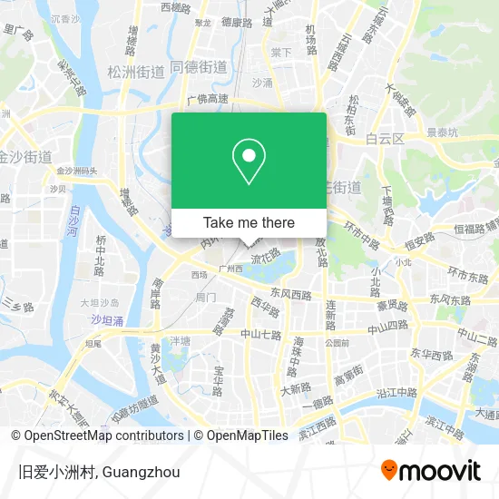 旧爱小洲村 map