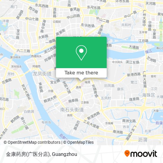 金康药房(广医分店) map