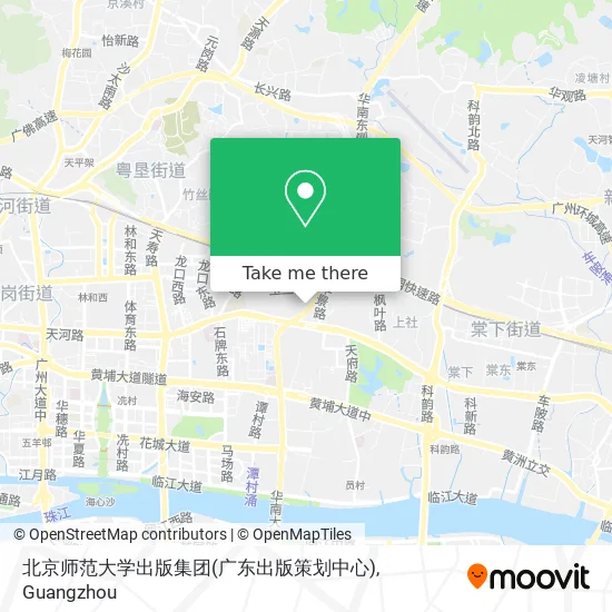 北京师范大学出版集团(广东出版策划中心) map