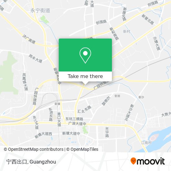 宁西出口 map
