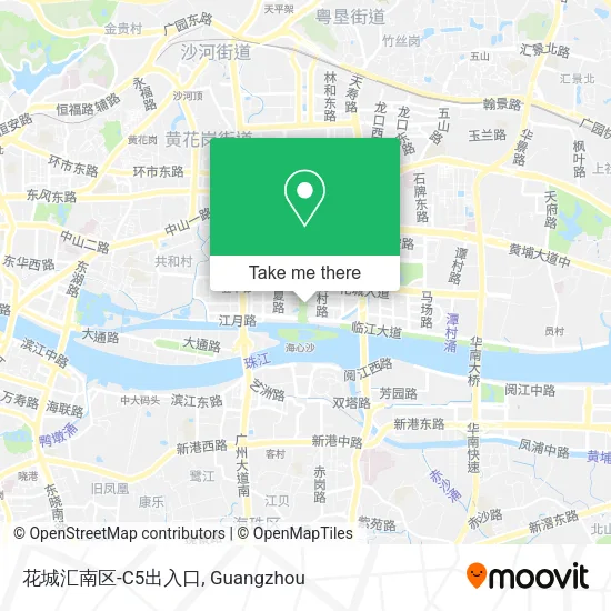 花城汇南区-C5出入口 map