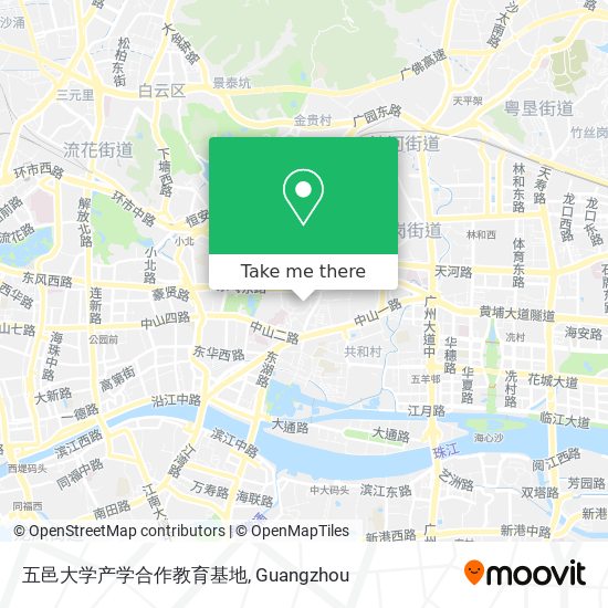 五邑大学产学合作教育基地 map