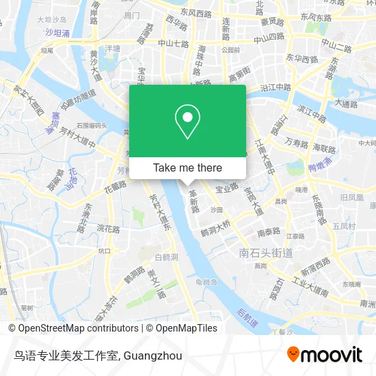 鸟语专业美发工作室 map