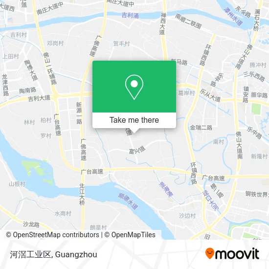 河滘工业区 map