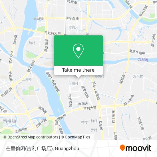 芒里偷闲(吉利广场店) map