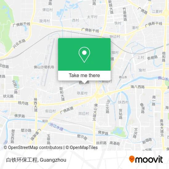 白铁环保工程 map