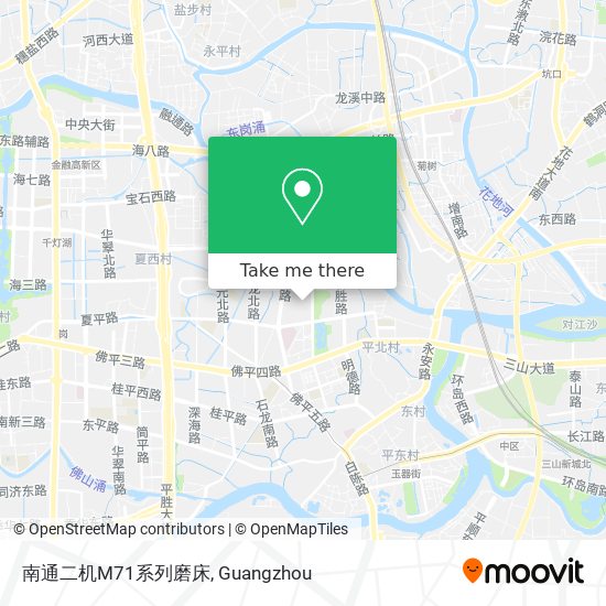 南通二机M71系列磨床 map