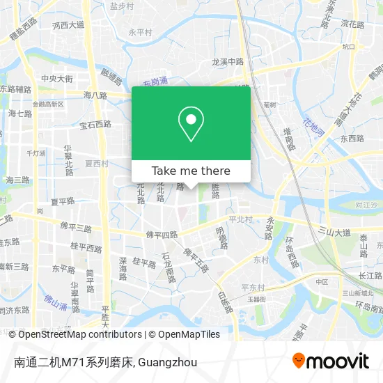 南通二机M71系列磨床 map