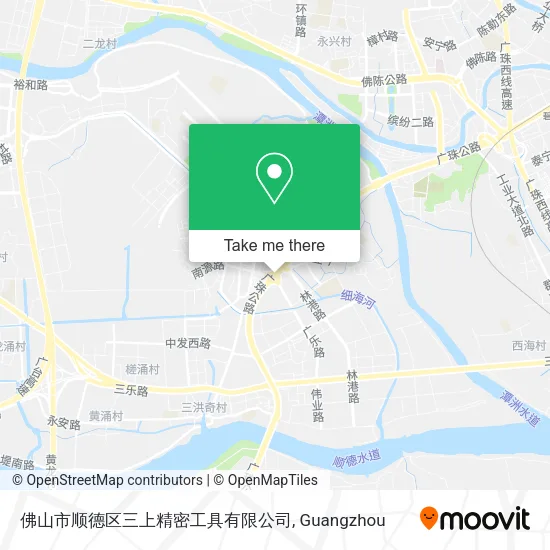 佛山市顺德区三上精密工具有限公司 map