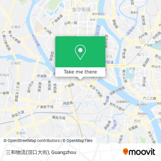 三和物流(滘口大街) map