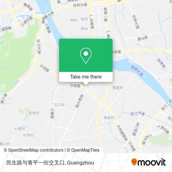 民生路与青平一街交叉口 map