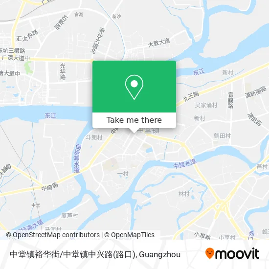 中堂镇裕华街/中堂镇中兴路(路口) map