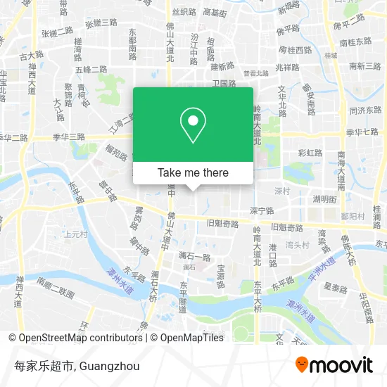 每家乐超市 map