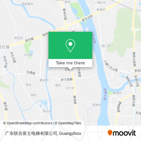 广东联合富士电梯有限公司 map