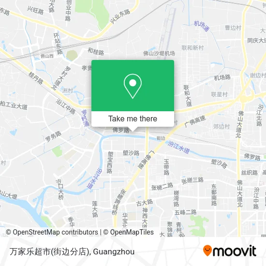 万家乐超市(街边分店) map