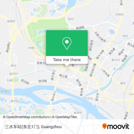 三水车站(东北1门) map