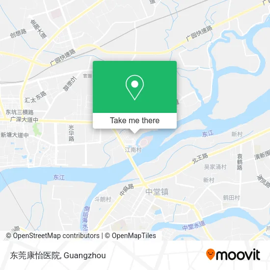 东莞康怡医院 map