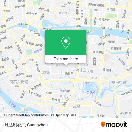 胜达制衣厂 map