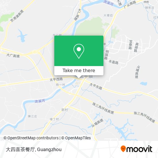 大四喜茶餐厅 map