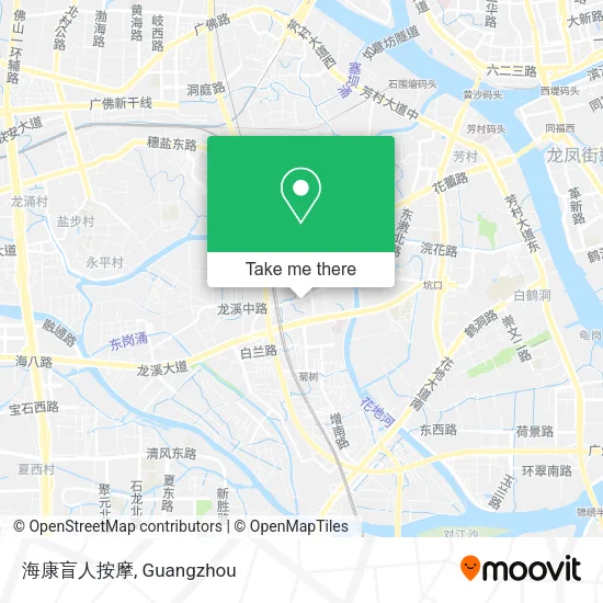 海康盲人按摩 map