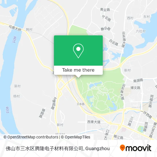 佛山市三水区腾隆电子材料有限公司 map