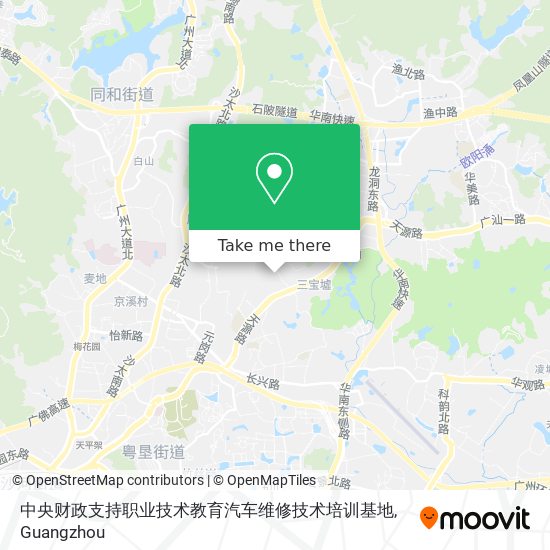 中央财政支持职业技术教育汽车维修技术培训基地 map