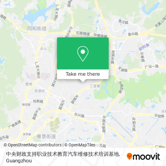 中央财政支持职业技术教育汽车维修技术培训基地 map