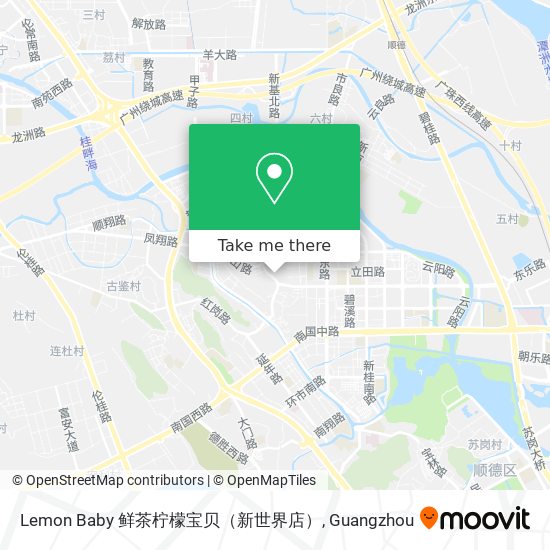 Lemon Baby 鲜茶柠檬宝贝（新世界店） map