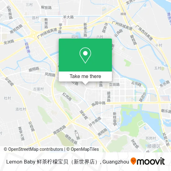 Lemon Baby 鲜茶柠檬宝贝（新世界店） map