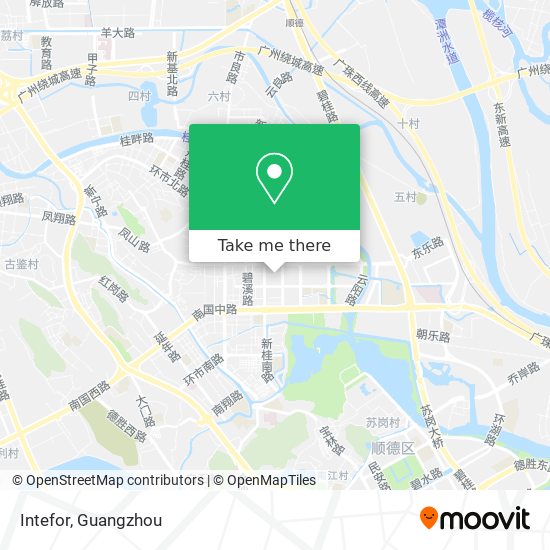 Intefor map