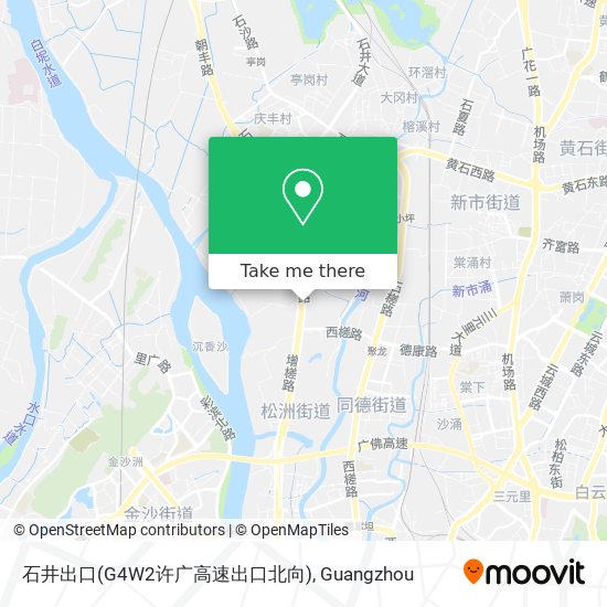 石井出口(G4W2许广高速出口北向) map