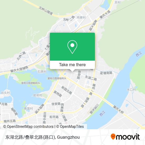东湖北路/叠翠北路(路口) map