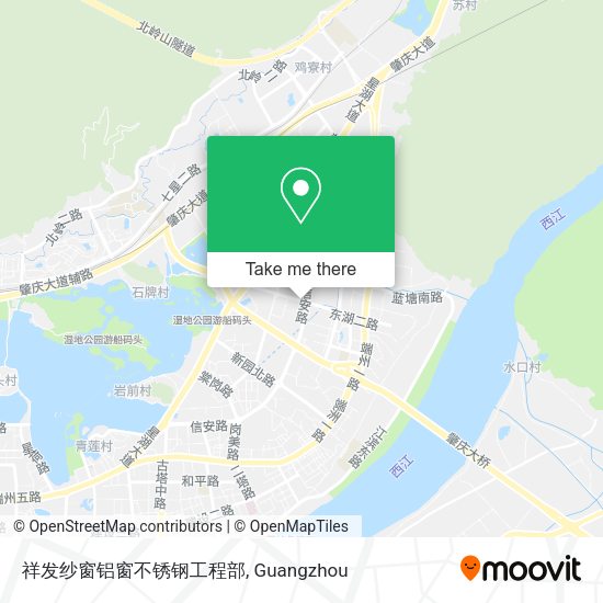 祥发纱窗铝窗不锈钢工程部 map