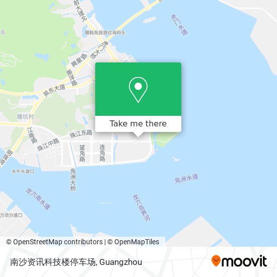 南沙资讯科技楼停车场 map