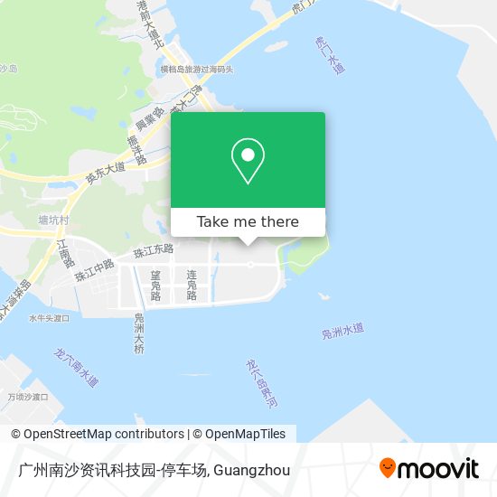 广州南沙资讯科技园-停车场 map