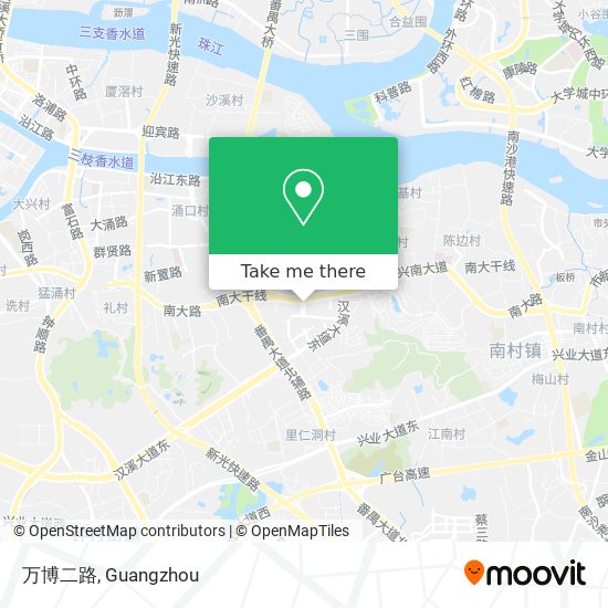 万博二路 map