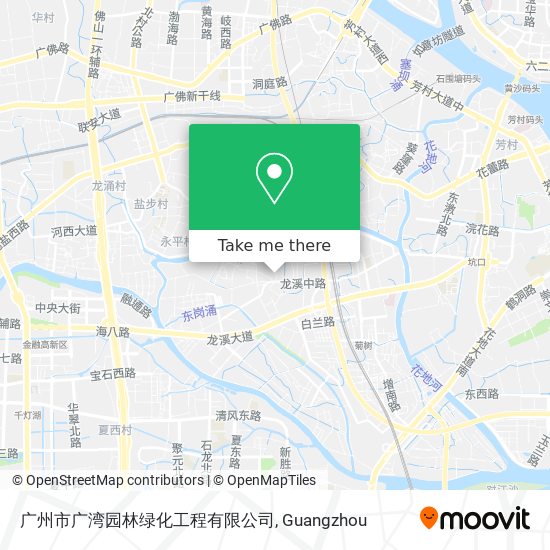 广州市广湾园林绿化工程有限公司 map